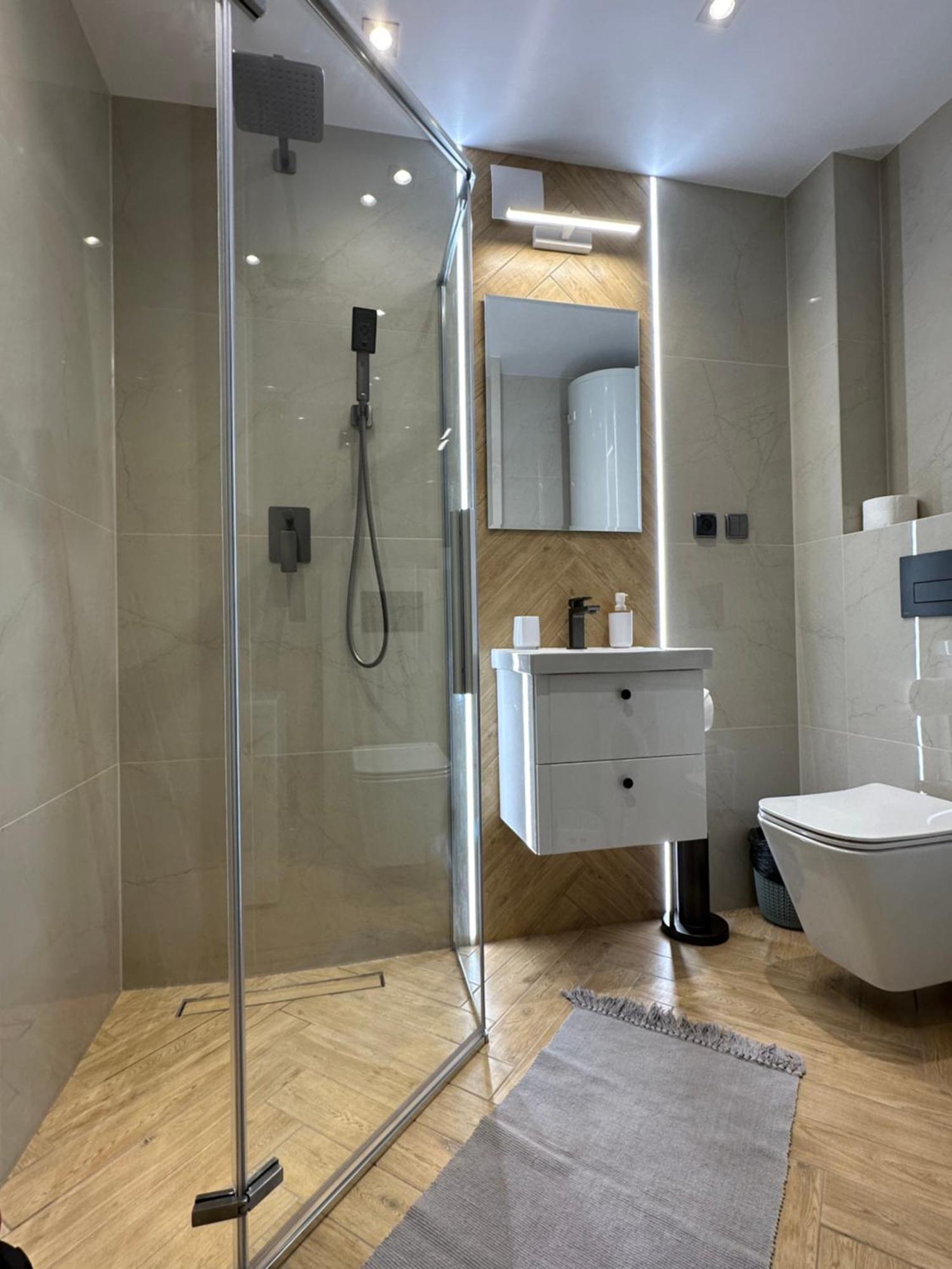 Apartament Skandynawska Prostota Z Basenem I Sauna 考斯赛力克 外观 照片